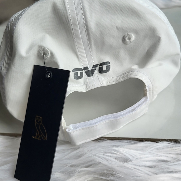 OVO White Golf Sports Hat One Size NWT - Picture 6 of 8